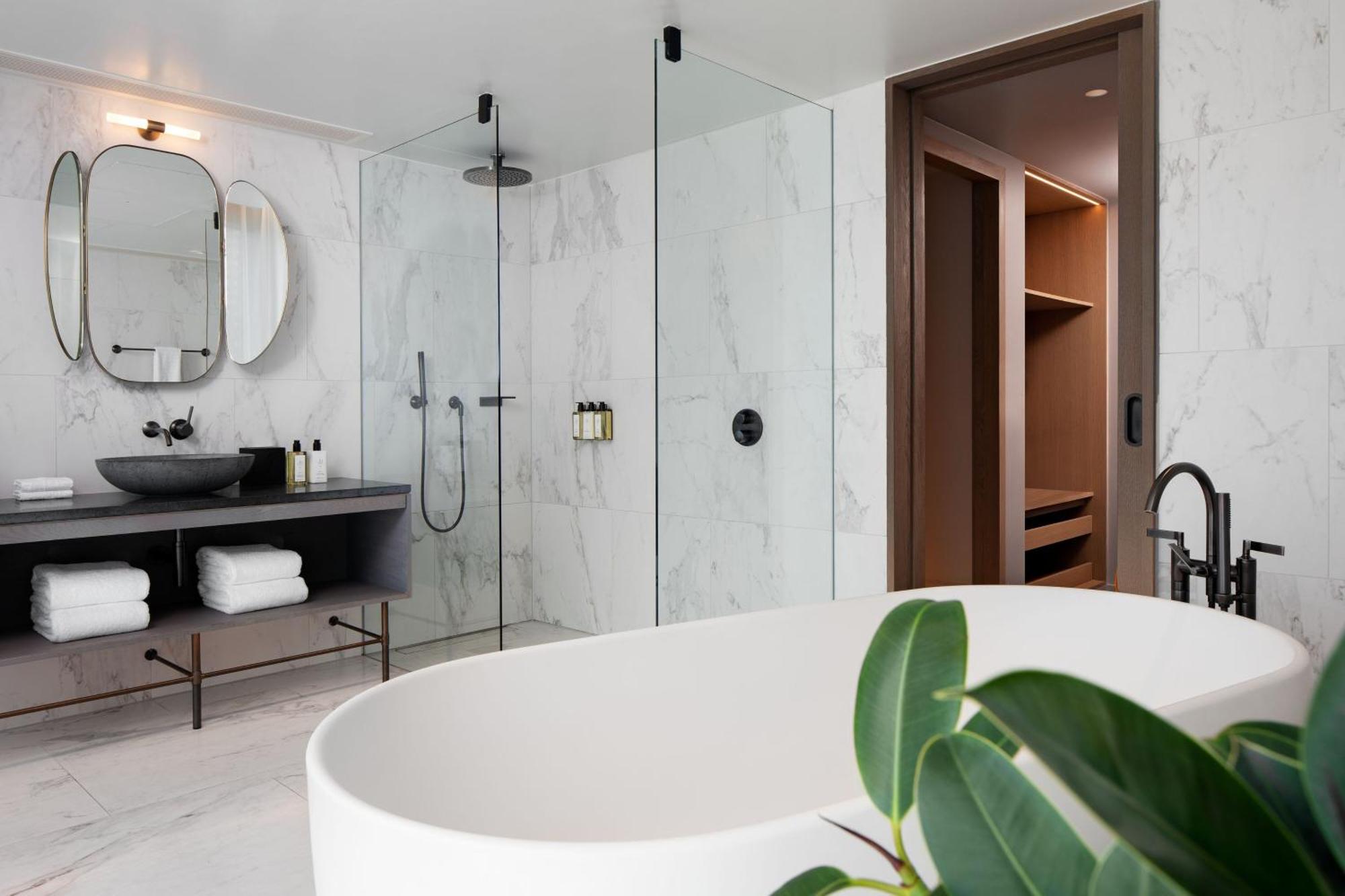 伦敦 The Stratford, Autograph Collection酒店 外观 照片 Bathroom